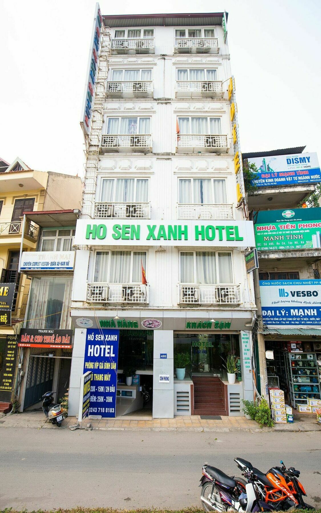 Ho Sen Xanh Hotel Hanói Exterior foto